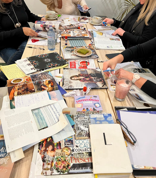 Vision board workshop by Luma inamullumani January 2025